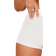 PrettyLittleThing Crinkle Rib Hot Pants - Cream