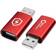 MicroConnect USB A - USB A M-F Adapter