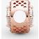 Pandora Square Sparkle Halo Charm - Rose Gold/Transparent