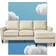 Serta Harmon 80-inch Sectional Sofa 80" 3 Seater