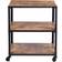 Mind Reader 'Charm' 3 Tier Wood/Metal Cart Trillebord