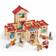 Jeujura Action Figurer The Wooden Castle Fort Playset 300 Dele