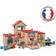 Jeujura The Wooden Castle Fort 300 Pieces Playset