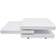 vidaXL 3 Tiers High Gloss Coffee Table 80x80cm