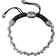 John Varvatos Beaded Skull Bracelet - Silver/Black