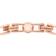 Swarovski Una Angelic Clear Crystals And Rose Gold Tone Plated Tennis Bracelet 5240513 For Women