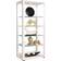 VCM Glasol lV Floor Standing Showcase White Vitrinskåp 52x115cm