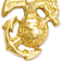 Macy's U.S. Marine Corps Charm - Gold