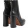 River Island Platform Heeled Ankle Boots - Black