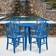 Flash Furniture Thomas Commercial Grade Patio Dining Set