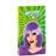 Th3 Party ATOSA 43327 Wig Decoration Set, Purple