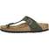 Birkenstock Kid's Gizeh Birko Flor Narrow - Green Nubuck