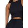 PrettyLittleThing Cut Out Rib Wide Leg Jumpsuit - Black