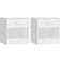 vidaXL Drawer Sengebord 30.5x36.5cm 2stk