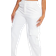 PrettyLittleThing Shape Buckle Detail Cargo Wide Leg Trousers - White