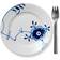 Royal Copenhagen Blue Fluted Mega Dessert Plate 17cm