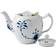 Royal Copenhagen Blue Fluted Mega Teapot Teiera 1L