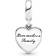 Pandora Love Makes a Family Pendant Charm - Silver/Pink/Transparent