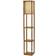 Adesso Wright Shelf Floor Lamp 160cm