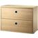 String Module with Drawers Armario de Pared 58x42cm