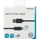 Deltaco USB A - USB C 2.0 M-M