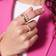 Sif Jakobs Belluno Uno Ring - Gold/Transparent
