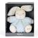 Kaloo Perle Chubby Rabbit Baby's Fluffy Cuddly Stuffed Plush Toy Blue