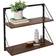 Honey Can Do Multipurpose 2 Tier Floating Wall Shelf