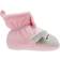 Hudson Baby Animal Fleece Lined Booties - Pink Rainbow Unicorn