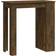 vidaXL Engineered Wood Smoked Oak Table de bar 50x102.1cm