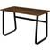 Homcom Industrial Rustic Brown Writing Desk 58x115cm