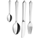 Georg Jensen Pyramid Cutlery Set 24pcs