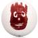 Wilson Mini beachvolleybal Seul au monde Blanc