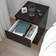 IKEA Kullen Black/Brown Kommode 35x49cm