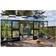 Halls Greenhouses Jubi 60 15.1m² Rustfrit stål Glas