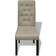 vidaXL Fabric Köksstol 95cm 6st