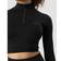 ICANIWILL Define Cropped 1/4 Zip - Black