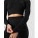 ICANIWILL Define Cropped 1/4 Zip - Black