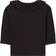 A Happy Brand T-shirt with Ruffle Collar - Black