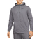 NIKE Dri-Fit Full-Zip Training Hoodie Men - Charcoal Heather/Black