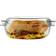 Pyrex Faitout Ovale En Verre 4.5 L - Transparent Plat à Four 39cm 15cm