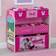 Delta Children Minnie Mouse Design and Store 6 Bin Toy Organizer