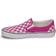 Vans Checkerboard Classic Slip-On - Fuchsia Red/True White