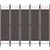 vidaXL 5 Panel Room Divider 78.7x70.9"
