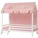 HoppeKids Princess Roof Curtains for Housebeds 27.6x63"