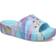 Crocs Classic Platform Slide Palm Print - Neptune/Multi