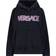 Versace Studded Logo Hoodie - Sort