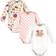 Hudson Baby Infant Girl Cotton Long-Sleeve Bodysuits 3-pack - Fall Squirrel