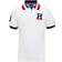 Tommy Hilfiger Little Boy's Striped Collar Embroidered Matt Polo - White