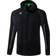 Erima Unisex Liga Star Trainingsjacke mit Kapuze, schwarz/weiß